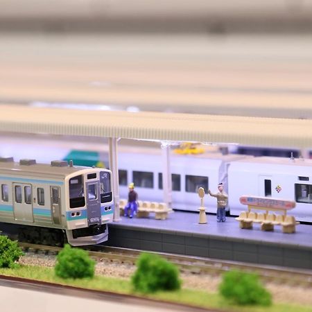 Tetsu No Ya Guesthouse For Railfans Fuefuki Exterior foto